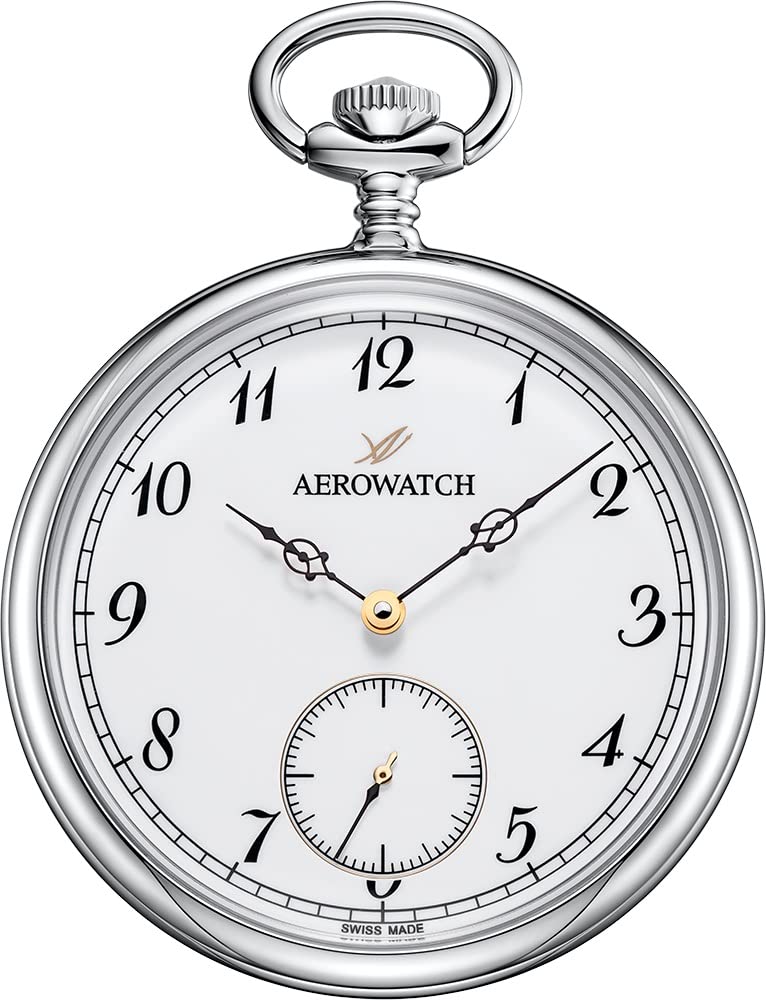 

Pocket Watch Mechanical Manual Winding Swiss Made 50827 PD04 [Aero Watch] Men s