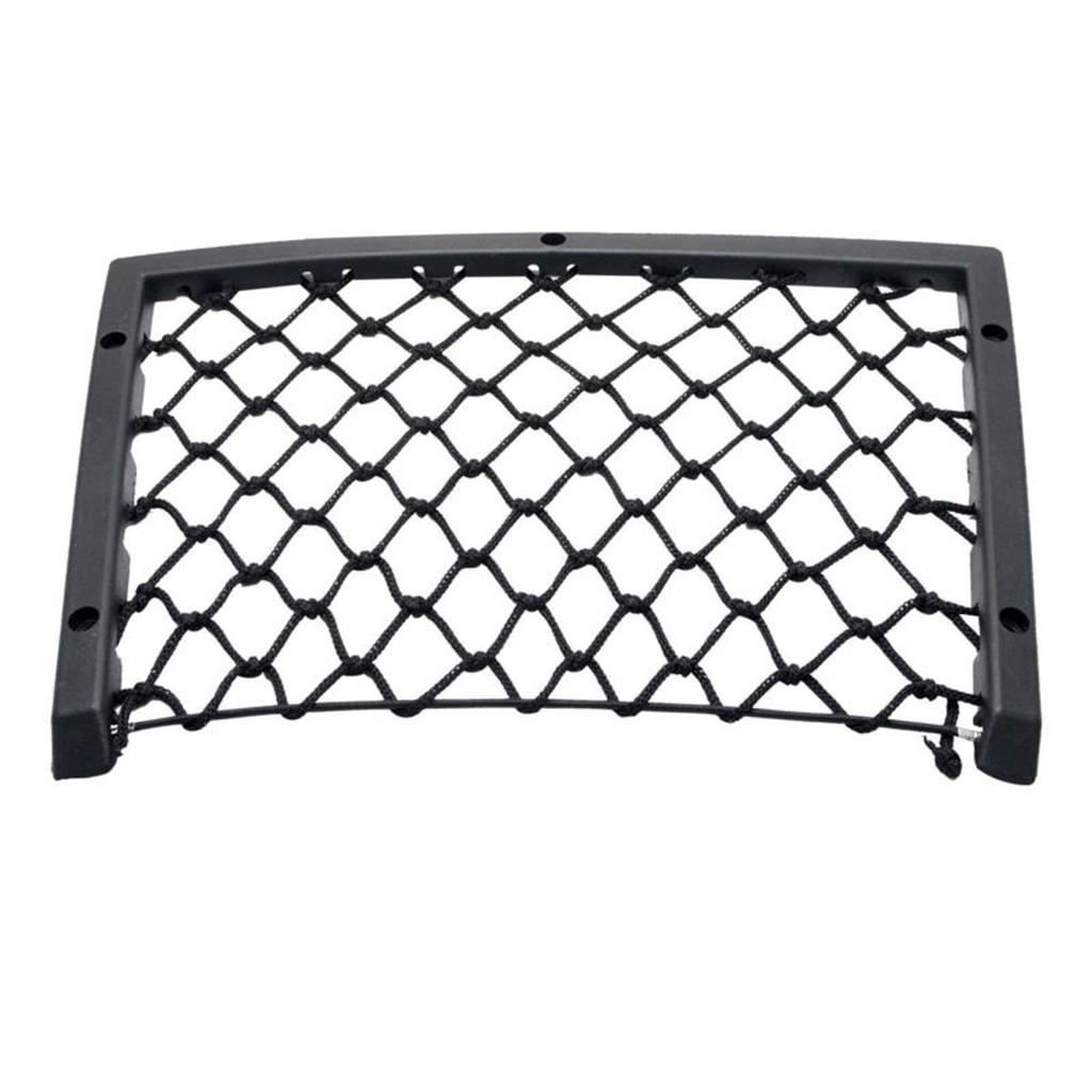 1/2pcs Car Rear Back Seat Storage Cargo Organizer Car Seat Book Net Pocket Storage Net Elastic Cargo Storage Shelf Mesh Pocket