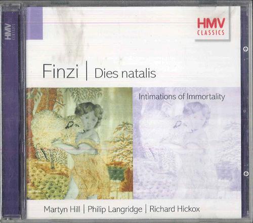 

CD RICHARD HICKOX ROYAL LIVERPOOL PHI Finzi Dies natalis 72435724842 EMI 1998 UK Classical Used