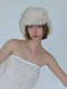 Poejidam Frizz Earflap Hat In Vanilla