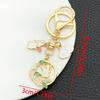 Cartoon Mid-Autumn Pink Bow Rabbit Keychain Pendant