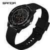 SANDA Outdoor Sport Electronic Watch Men LED Date Alarm Clock Wristwatch Man Countdown Waterproof Military Shock Digital Watches