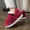 Bag Heel Cotton Slippers Non-slip Elderly Women's Winter New Thickened and Velvet Mother Warm Cotton Shoes Thick Sole