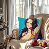 Robin Anime O-One P-Piece Pillow Case Square Pillow Bedroom Sofa Leisure Comfort Cushion Car Living Room Home Decoration 40X40