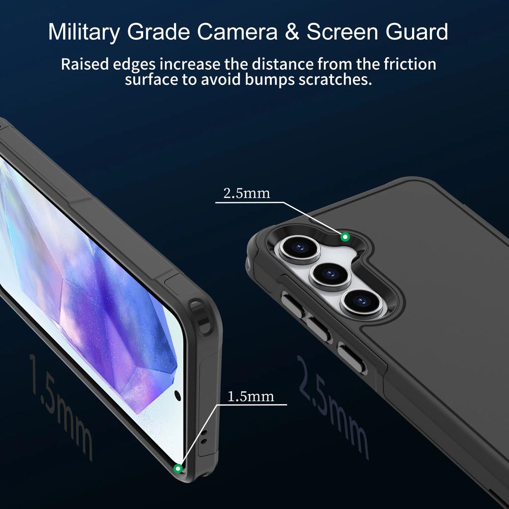 Case for Samsung Galaxy A17 5G A15 A16 A14 A56 A55 A54 A36 Shockproof Matte Back Cover for Samsung A17
