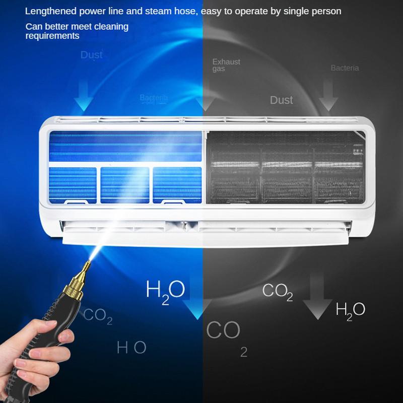 2500W High Temperature Household Steam Cleaning Machine Handheld Air Conditioner Kitchen Range Hood Jet Washer