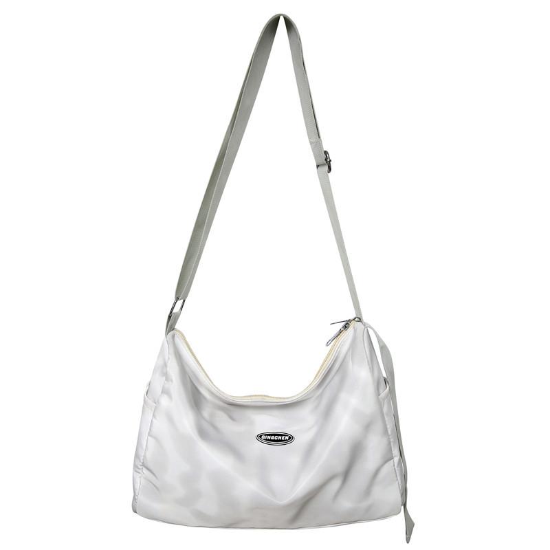 

Рюкзак бренда Tide, мужская функциональная сумка-мессенджер, спортивная фитнес-сумка, повседневный стиль японских студентов, сумка почтальона в стиле милитари через плечо белый