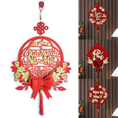 Vietnamese New Year Ornament Spring Festival Door Window Decoration Home Decorations