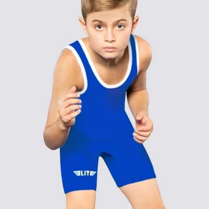 Dětský zápasnický dres Uniforma Rychleschnoucí Gymnastický trikot Sportovní oblečení Kluci Dívky
