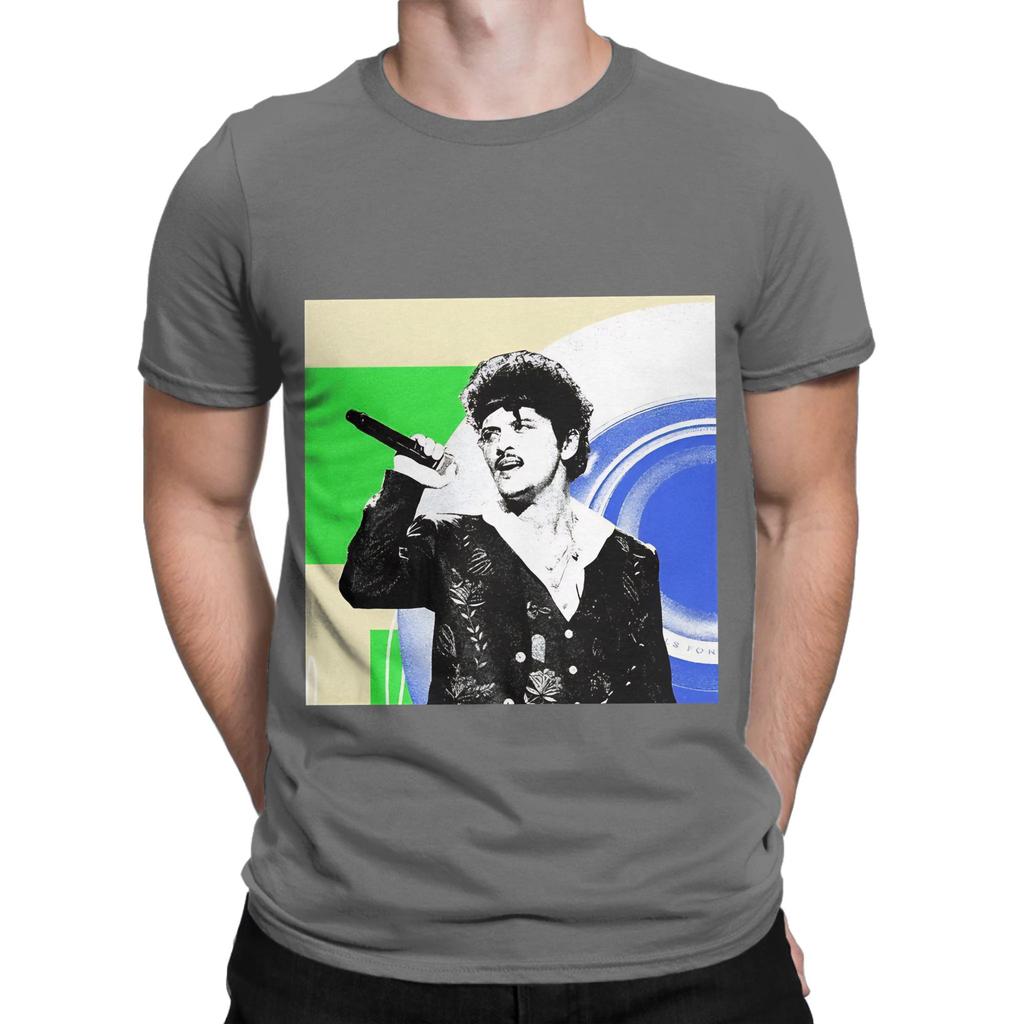 Bruno Mars Concert Poster Funny 100 Cotton TShirt Bruno Mars Tees Tops For Unisex
