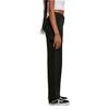 Cargo Pants - Urban Classics - Black - High Waist - Straight Leg - Cargo Pockets