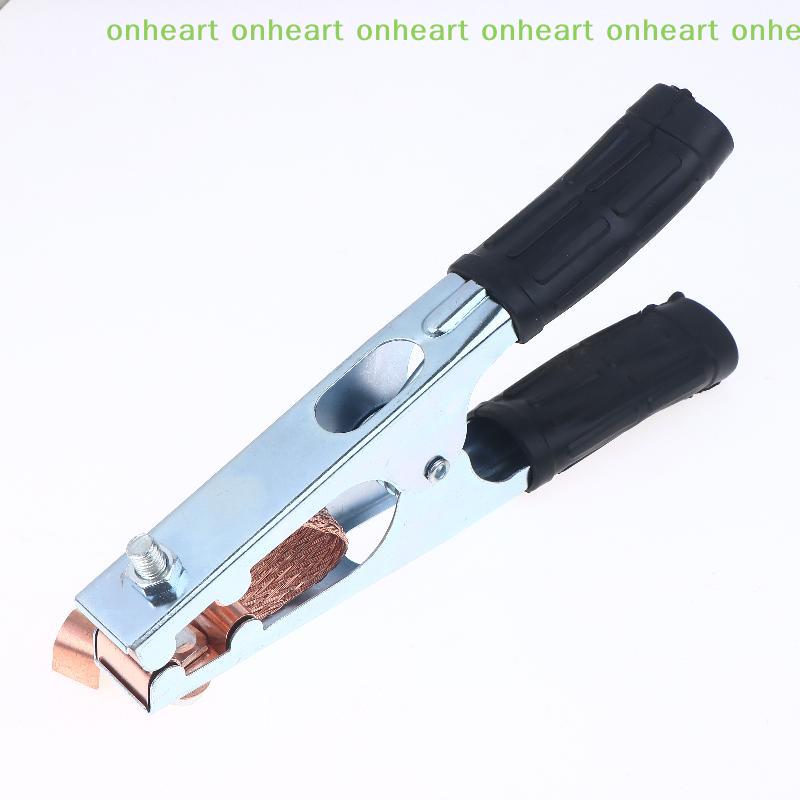 [C]1Pcs Manual Welder Electrode Holder 300A 500A Copper Welding Earth Clip Ground Clamp Professional Tools