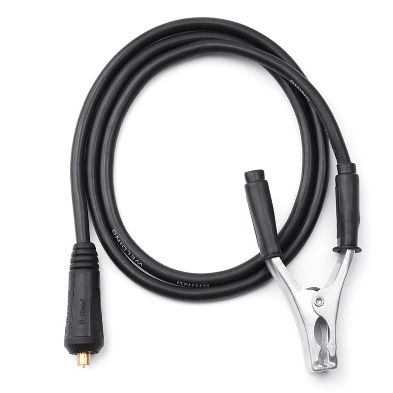 Upgrade Welding Ground Clamp Earth & Cable Grounding Clip Fit Welding Machine Copper Grip Clip Clamp 2m/6.6FT Durable