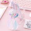 15Pcs Moon Pendant Neutral Pen Plastic Smooth Writing No Ink Leakage Portable for Students Teachers Office Creative Cartoon School Student Supplies