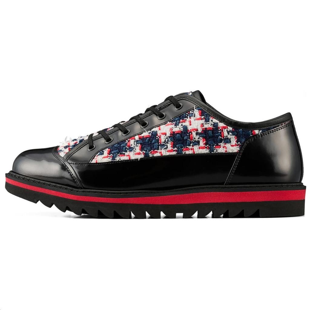 Onitsuka Tiger Blucher Lo 'Black Classic Red Tweed' Men's 1183C330-002