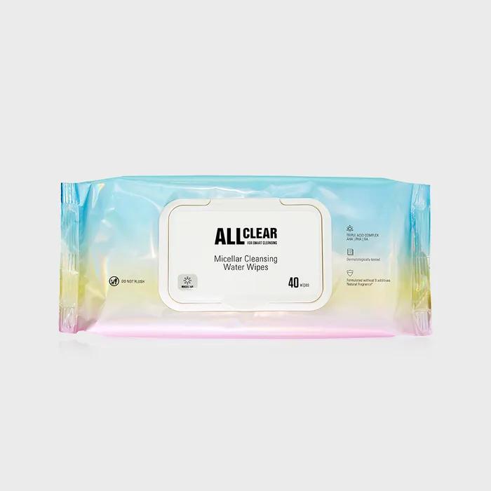 All Clear Micellar Cleansing Water Tissues 40 Sheets