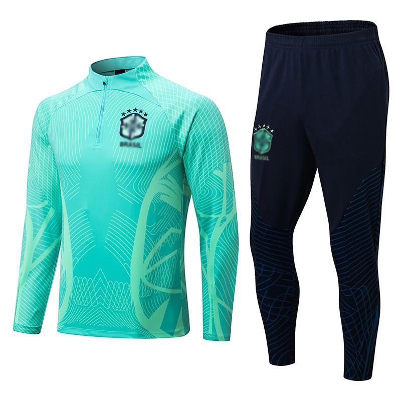 Long Sleeve Soccer Jerseys Team Training Uniforms Men Women Kids Sports