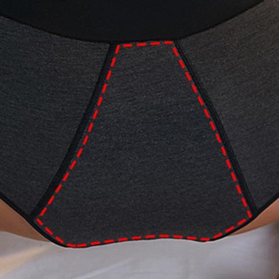 Period Underwear for Women High Waisted Leak-Proof Postpartum Menstrual Panties Heavy Flow Super Absorbency