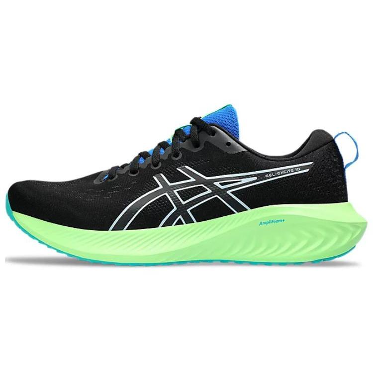 New Asics Gel Excite 10 Black Light Blue 1011B600-006