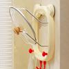 Pot Lid Holder Double-Layer Cartoon Pan Cover Storage Wall-Mounted Pan Storage Rack No-Drilling Pan Cover Storage With Suction