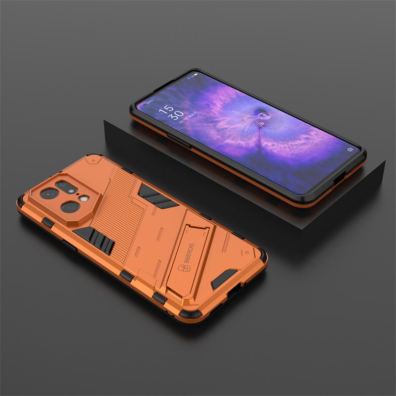 

Для OPPO Find X5 Pro Чехол Магнитная Броня Противоударный Подставка Задняя Крышка Для OPPO Find X5 X3 Lite FindX5 Жесткие Прочные Чехлы Для Телефонов For Find X5 оранжевый