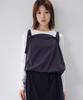 Ohesio Two-Way Shirring Sleeveless, Charcoal