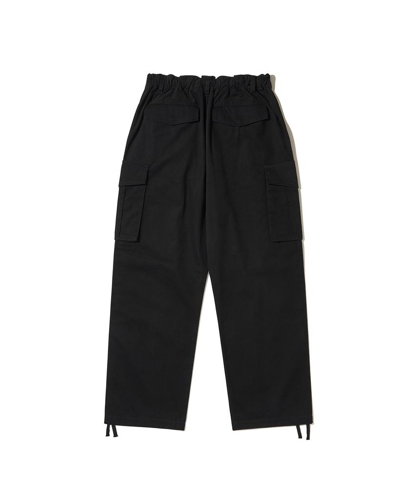URBANDTYPE Washed Cotton Parachute Wide Pants_3Color