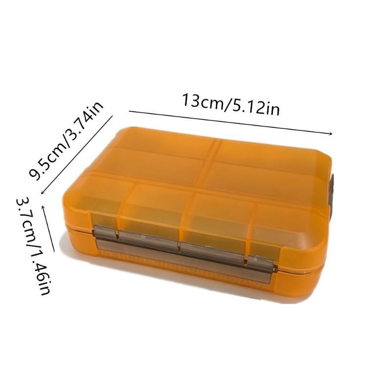 Premium Fishing Tackle Box Independent Compartments Scratch Resistant Organizer for Fishing Lures Hooks Anglers Holiday Gifts