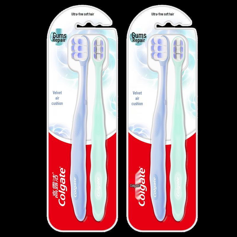 Colgate Velvet Cushion Ultra-Soft Toothbrush 2-Pack