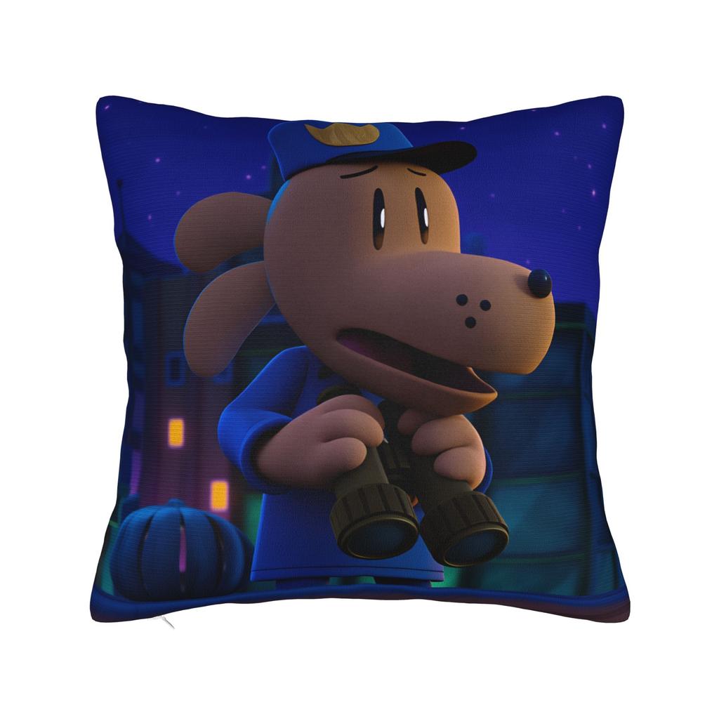 Comic Cartoon D-Dogmans Pillow Cover  Comfy Cushion Cover Vintage Pillow Case For Living Room Chair