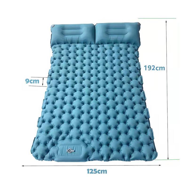 

Outdoor Inflatable Double Sleeping Pad 196 x 125 x 9 cm