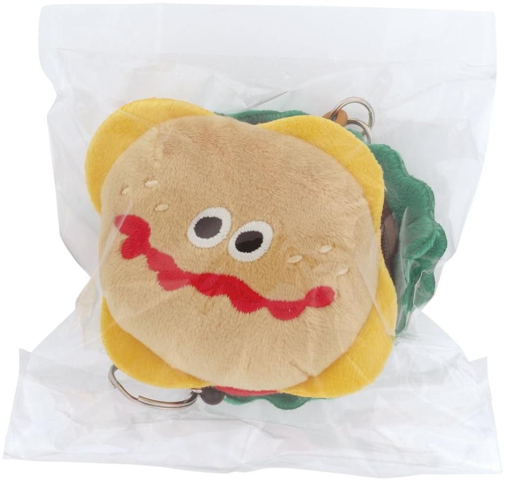 Skater Burger Conx Burger Keychain with Reel (ZRNK1-A)