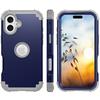 L-Style For iPhone 17 Case Shockproof PC+TPU Phone Back Cover