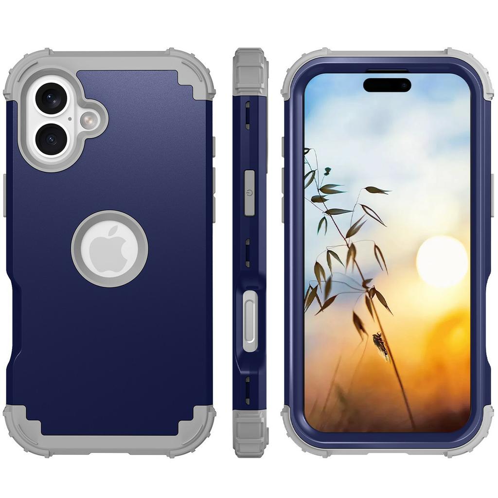 L-Style For iPhone 17 Case Shockproof PC+TPU Phone Back Cover
