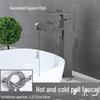 Robinet de salle de bain extractible en acier inoxydable TLXT