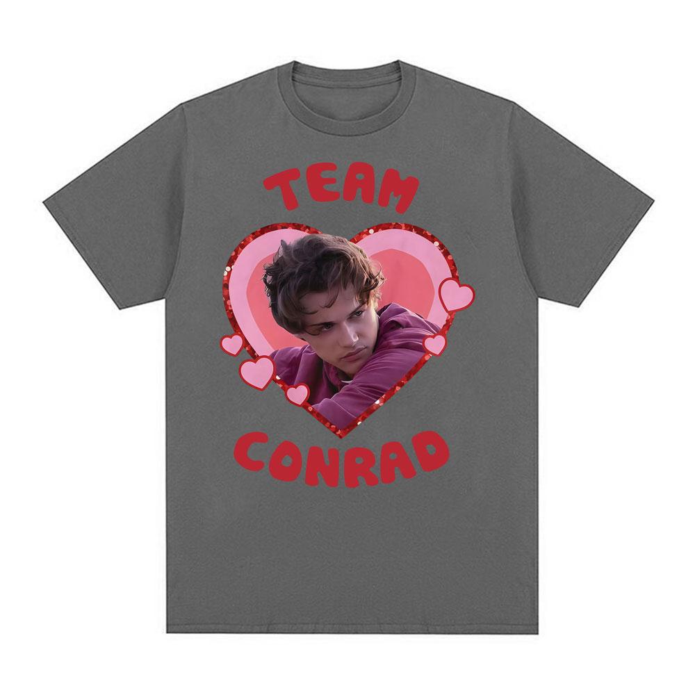 Team Conrad Das Sommer, in dem ich schön wurde T-Shirt Vintage Conrad Fisher Film T-Shirt Unisex Damen Harajuku Mode 100% Baumwolle T-Shirt