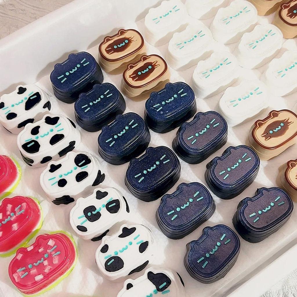 Cats Cheese Squeeze Toy Silicone Molds Animal Anxiety Reliefs Hand Finger Toy Molds Epoxys Resin Molds for Kid Girl