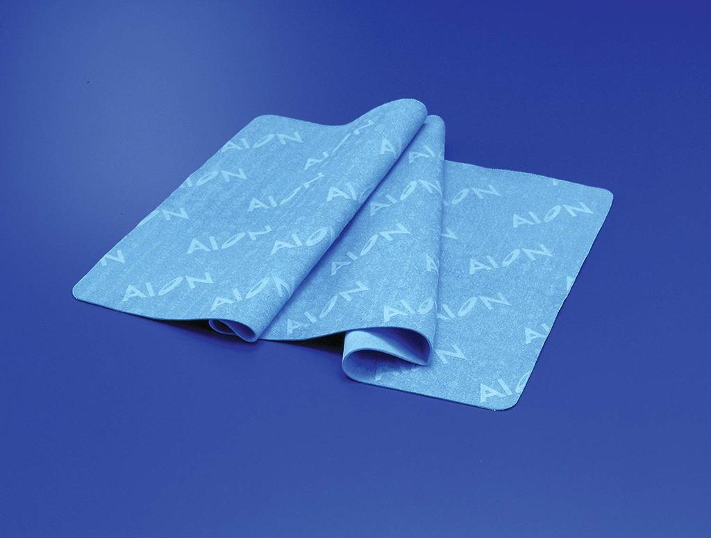 Lavetă Super Absorbentă Aion Albastră Absorbție Maximă a Apei Aproximativ 140ml 1 bucată Fabricat în Japonia Material PVA Refacerea apei originale