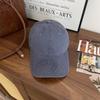 New cotton versatile big head circumference hat men's and women's indentation trendy baseball cap spring sunscreen cap