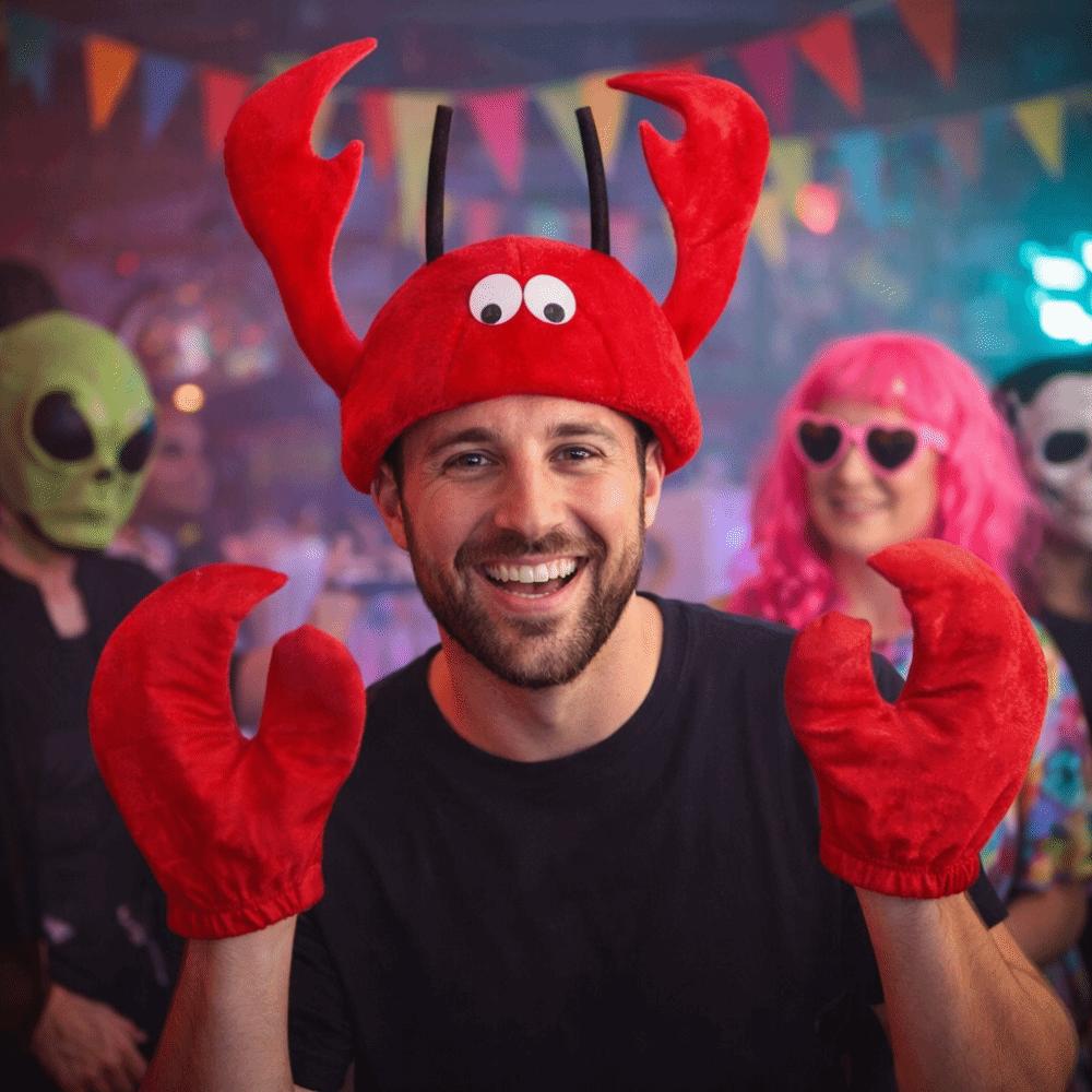 Cute Crab Hat Cartoon Frog Costume Funny Costume Headwear  Festival Celebration