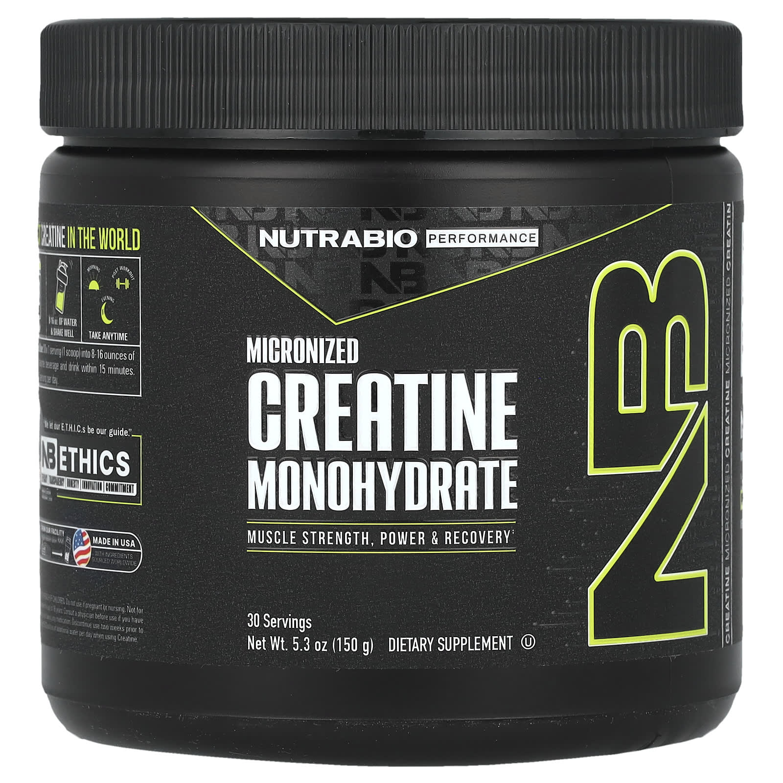 

Athletic Performance, Micronized Creatine Monohydrate, 150G (5.3Oz)