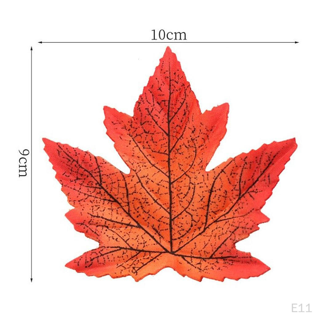 11 Colors Artificial Leaves Leaf Wreath Festival Holiday Wedding Shower Decorations Crafts