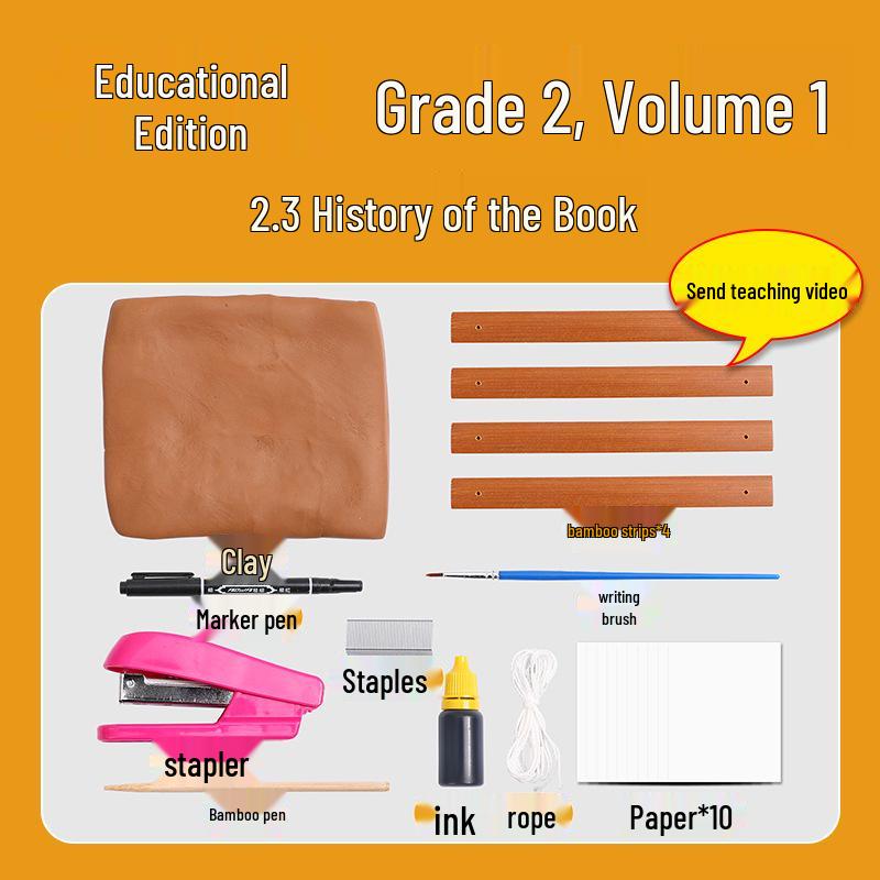 

Набор для научных экспериментов и учебник для второго класса - Образовательный комплект для первого семестра