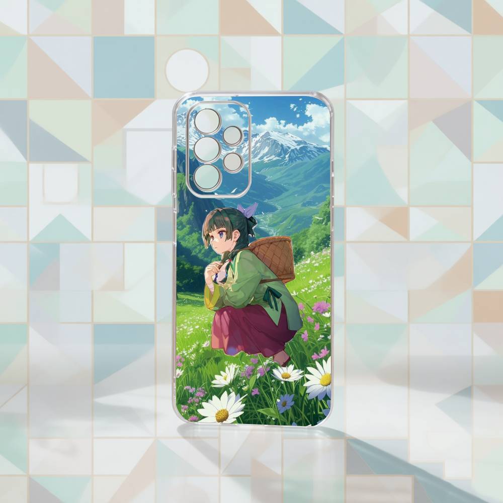 

The Apothecary Diaries Maomao Phone Case Transparent Silicone Soft For Samsung S25,S24,S21,S22,S23,S30,Ultra,S20,Plus,Fe Samsung S21plus