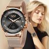 New Watch Women Luxury Watches Ladies Creative Steel Women's Bracelet Watches Female Waterproof Clock Relogio Feminino