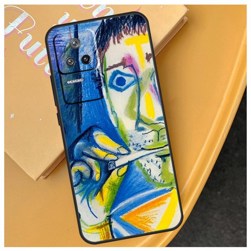 Picasso Abstract Art Painting Funda For Xiaomi 17 Pro Max 15 14 Ultra 13T 14T 15T POCO X7 Pro X5 X6 F6 F5 F7 F8 Ultra Case