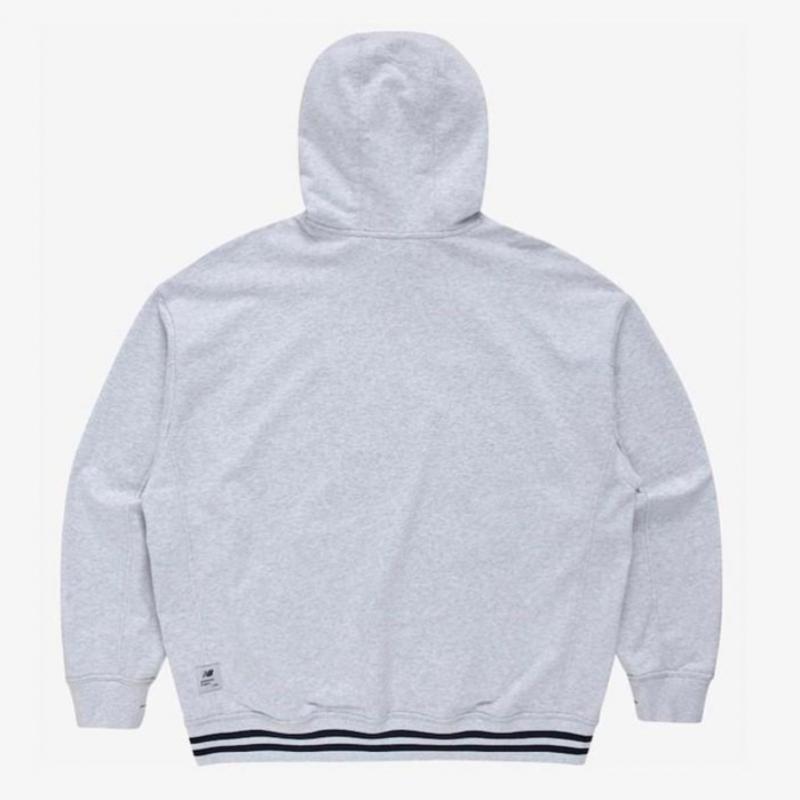 New Balance Men Team Stacked Hoodie
