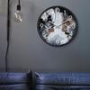 Marvel Captain America Iron Man Spider-Man Muster Wanduhr für Kinderzimmer Dekoration