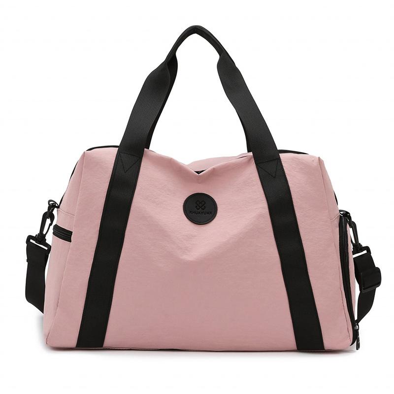 New simple short-distance travel bag, hand luggage storage bag, light business trip, large-capacity sports waterproof fitness bag