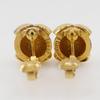 CHANEL COCO Mark Earring vintage Plated Gold 11.2g Women Used